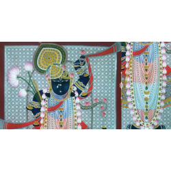 Pichwai Painting ~ Srinath ji ~ { 3X5 Feet }